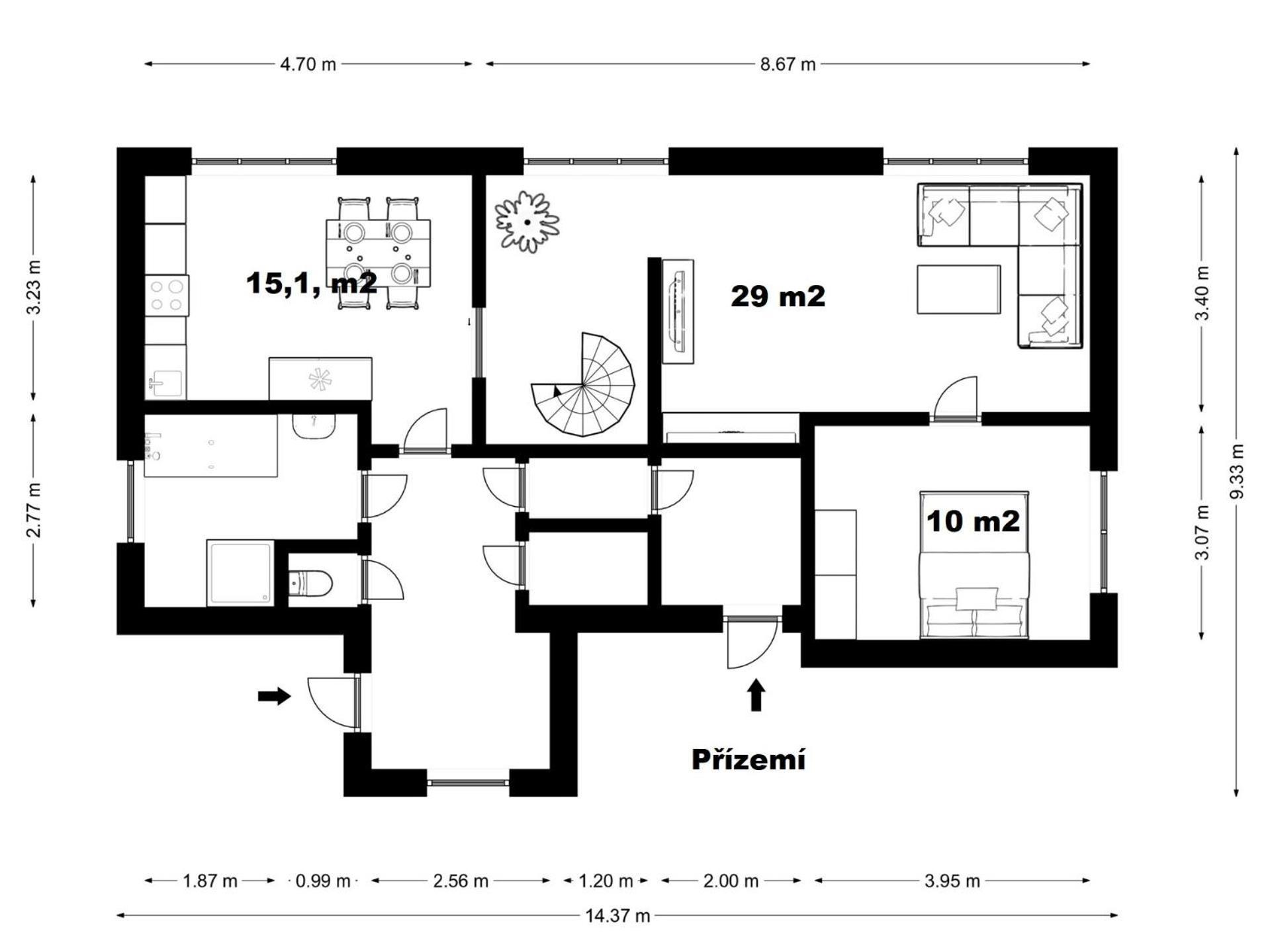 Apartmany U Krumlova 체스키크룸로프 외부 사진
